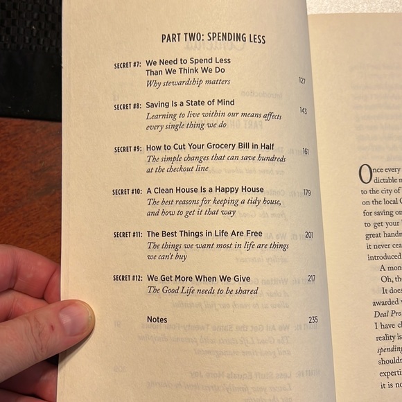 NEW BOOK by RUTH SOUKUP, LIVING WELL SPENDING LESS - unread - Picture 6 of 7